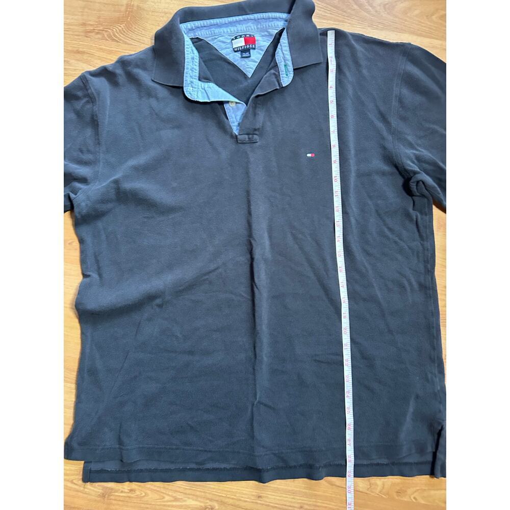 Tommy Hilfiger long-sleeved polo shirt Men’s XL Midnight Blue Classic Preppy - Picture 6 of 8